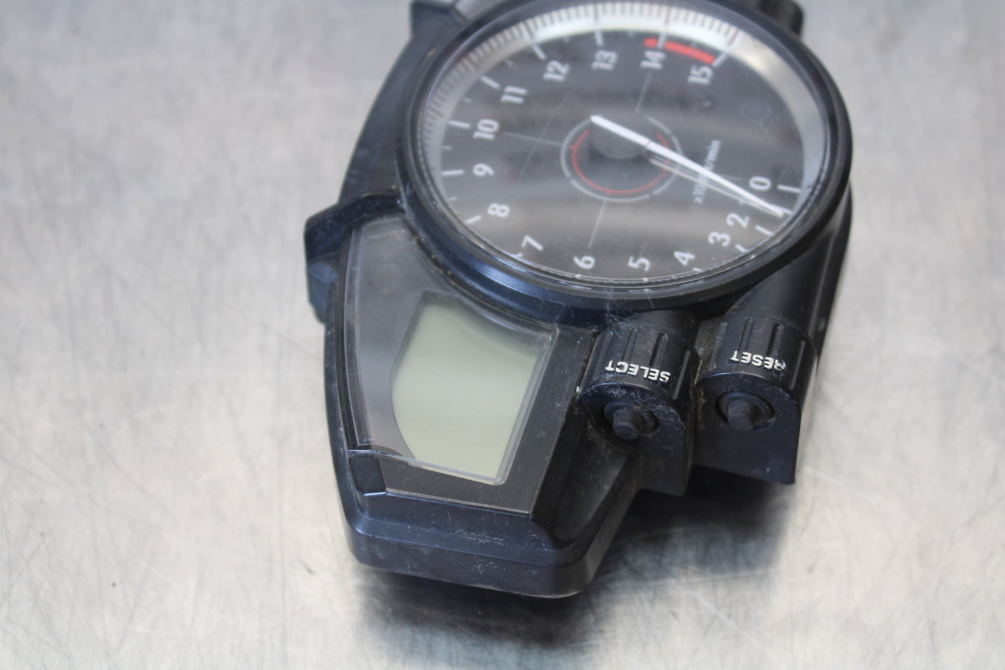 07-08 YAMAHA YZF R1 SPEEDO TACH GAUGES CLUSTER SPEEDOMETER TACHOMETER BB160