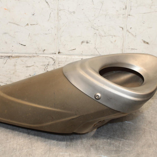 2015 Yamaha FZ09 REAR BACK MUFFLER EXHAUST PIPE COVER HEAT SHIELD GUARD BB69
