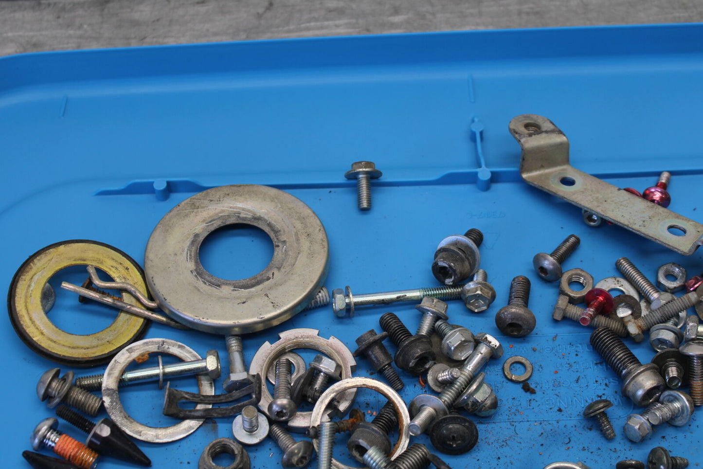 06-07 SUZUKI GSXR 600 ENGINE MOUNTING BOLTS HARDWARE MOTOR SCREWS BB694