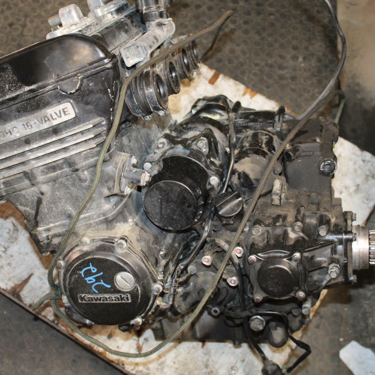 86-06 KAWASAKI CONCOURS 1000 ZG1000A ENGINE MOTOR BB292