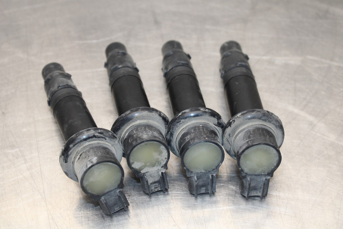 08-09 YAMAHA YZF R6S IGNITION COILS COIL SPARK PLUG CAPS BB796