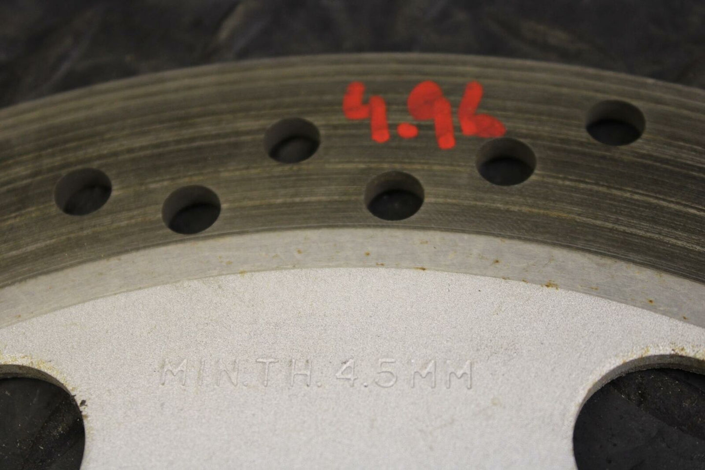 03-08 KAWASAKI VULCAN 1600 FRONT LEFT RIGHT BRAKE ROTORS DISCS BB193