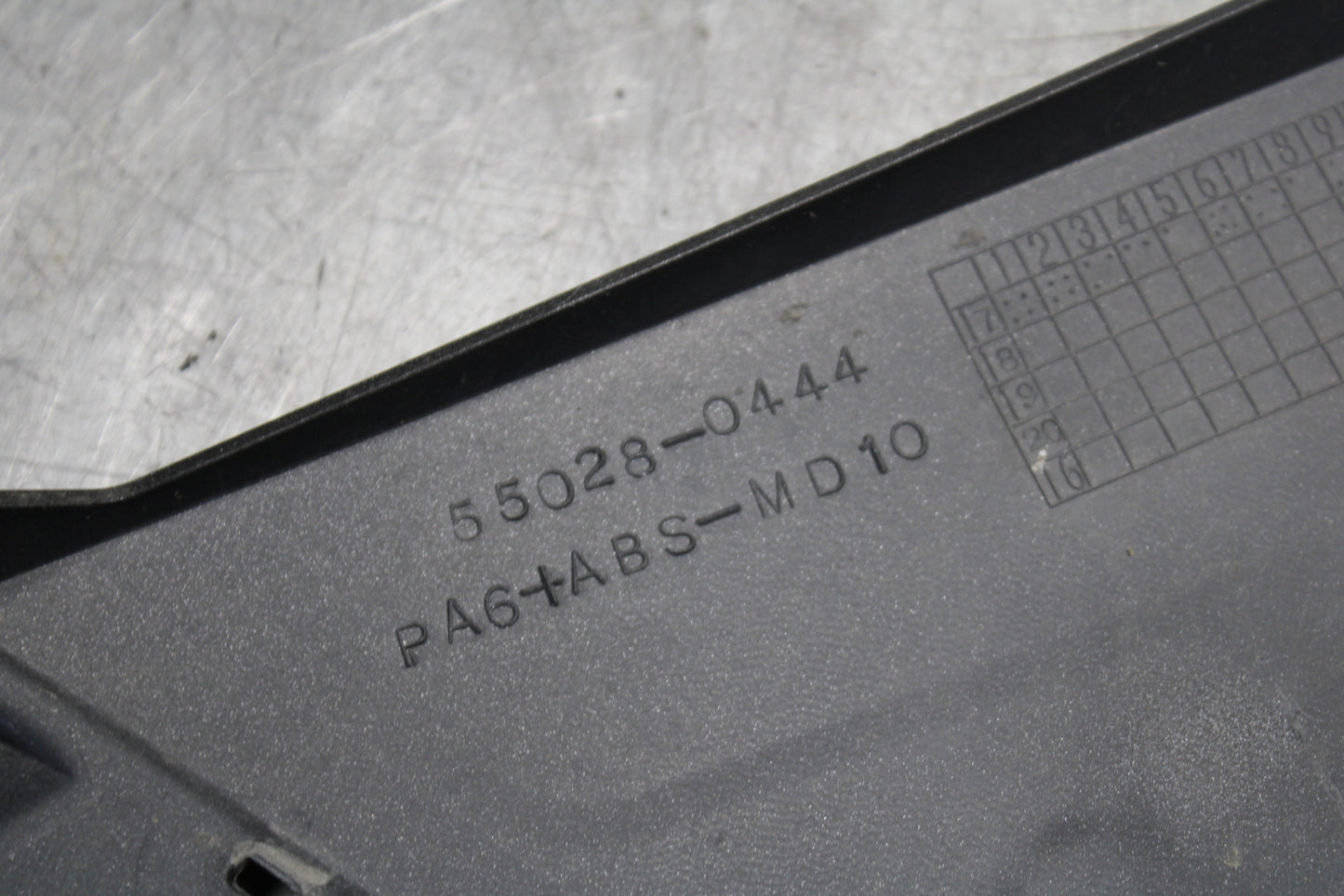 13-18 KAWASAKI NINJA ZX6R LEFT LOWER MID UPPER SIDE FAIRING COWL BB666