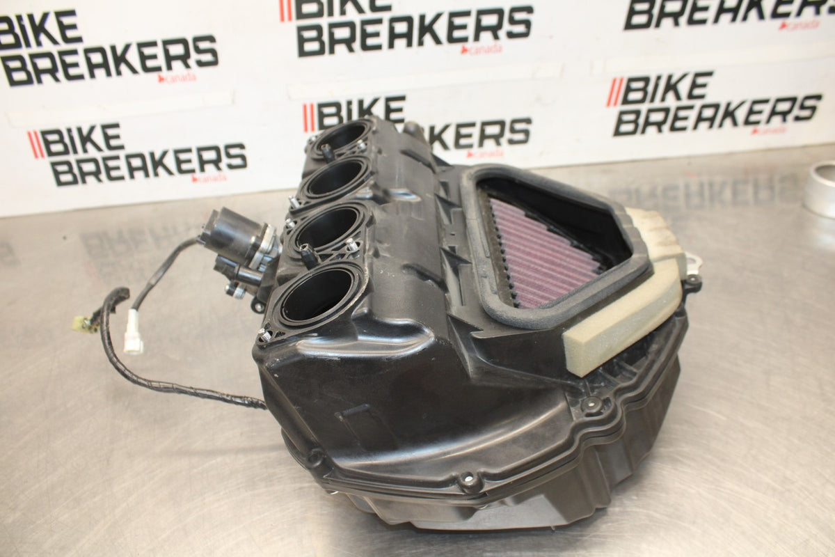 08-16 YAMAHA YZF R6 AIRBOX AIR INTAKE FILTER BOX BB929