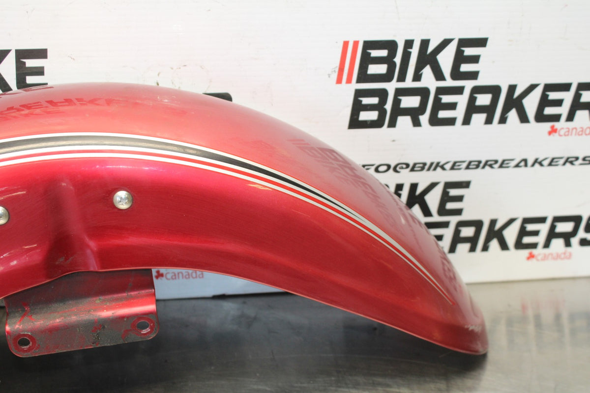 02 KAWASAKI VULCAN 800 VN800B CLASSIC FRONT WHEEL FENDER BB862