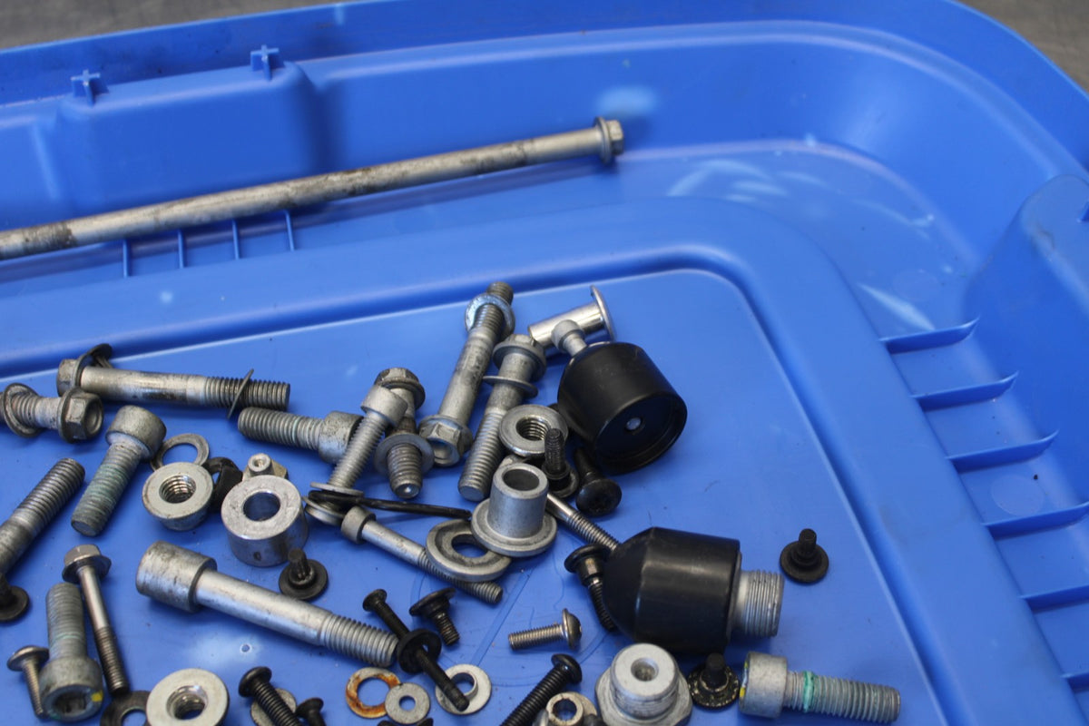 24 APRILIA TUONO V4 1100 FACTORY ABS MOUNTING BOLTS HARDWARE SCREWS BB887