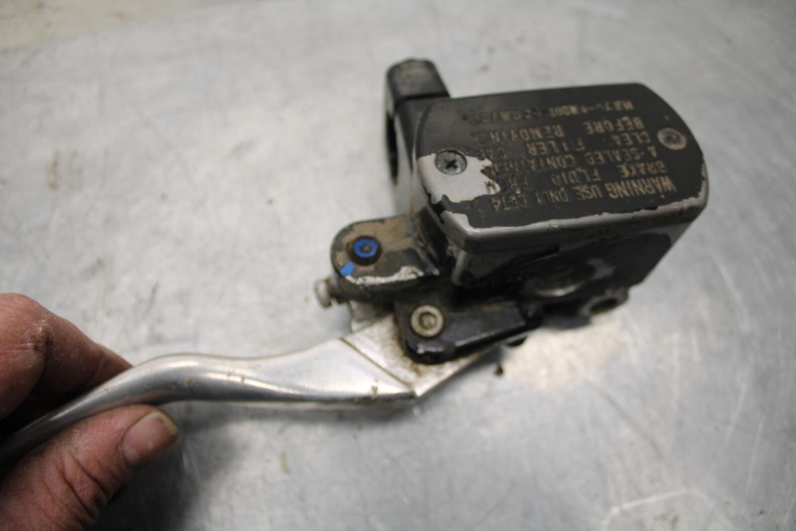 2007 Yamaha V Star 1300 XVS1300A FRONT BRAKE MASTER CYLINDER BB03