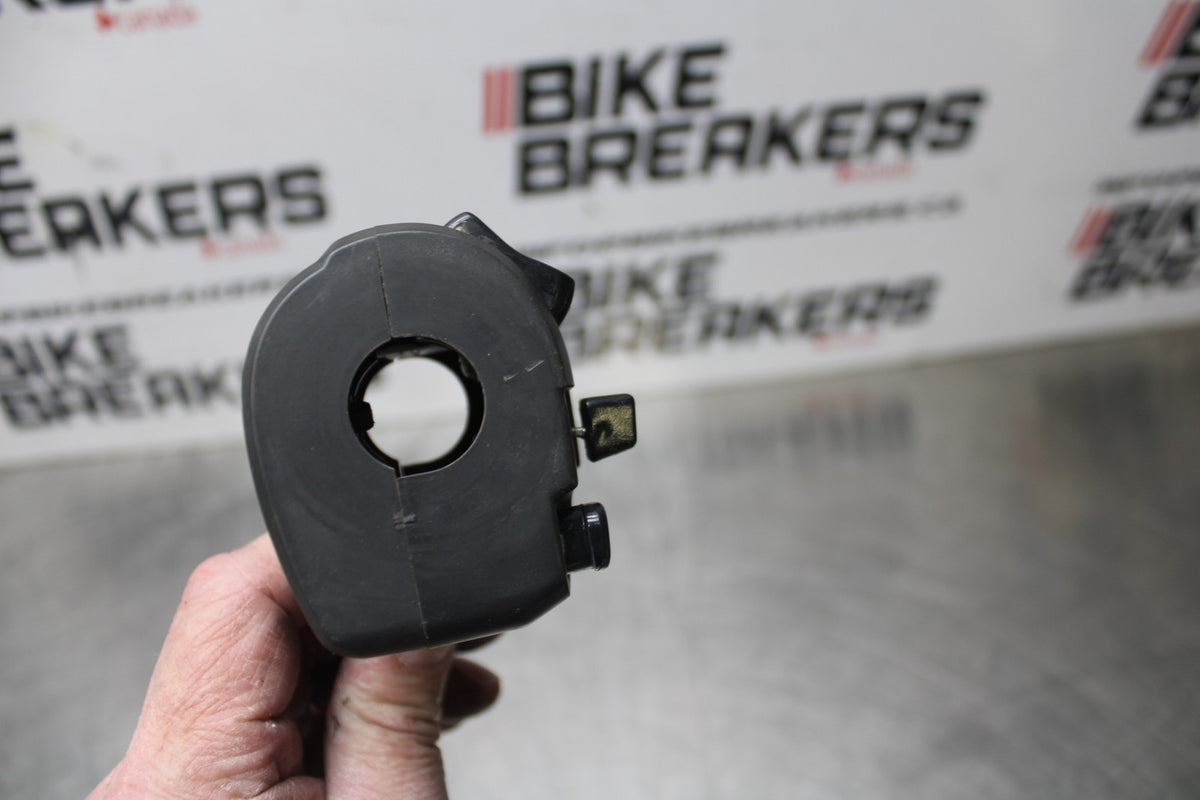 07-08 KAWASAKI NINJA ZX6R LEFT CLIP ON HANDLE HORN SIGNALS SWITCH SWITCHES BB855