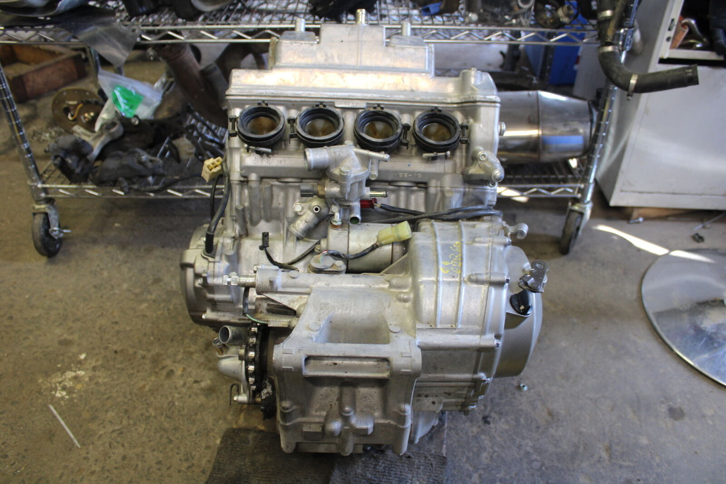 05-06 HONDA CBR600RR ENGINE MOTOR   BB689