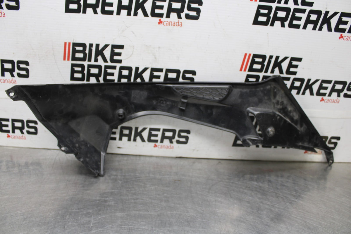 10-11 BMW S1000RR LEFT GAS TANK FUEL CELL PANEL COVER TRIM COWL  BB941