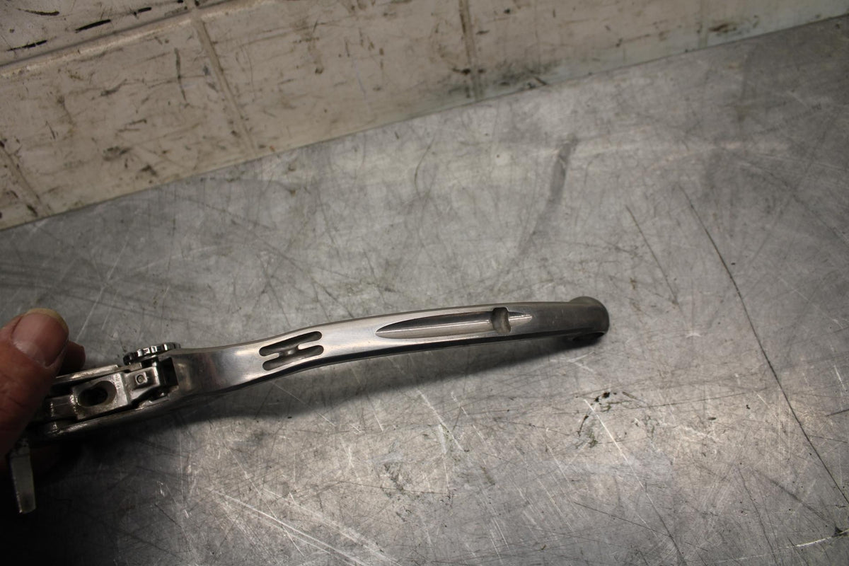 2008 Suzuki GSXR1000 RIGHT CLIPON HANDLEBAR BRAKE LEVER BENT 57300-29G00 BB519