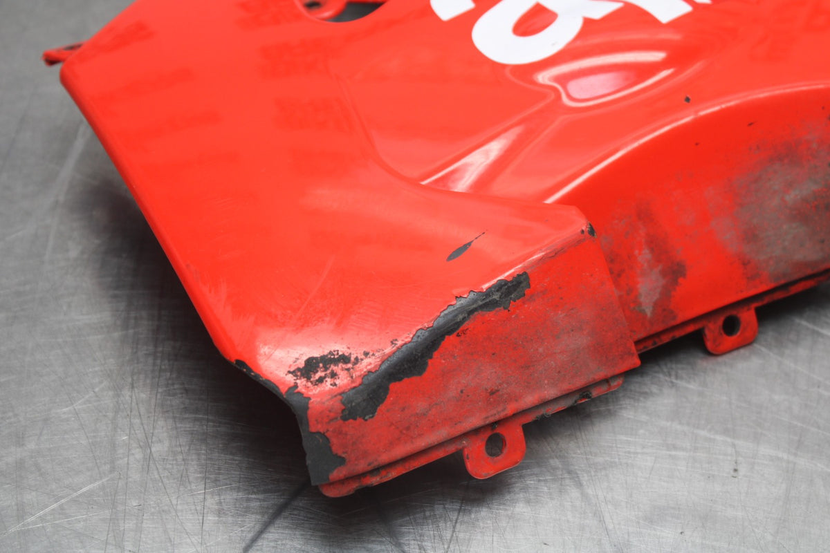 15 APRILIA RSV4 FACTORY APRC ABS LEFT LOWER BOTTOM BELLY SIDE FAIRING COWL BB901