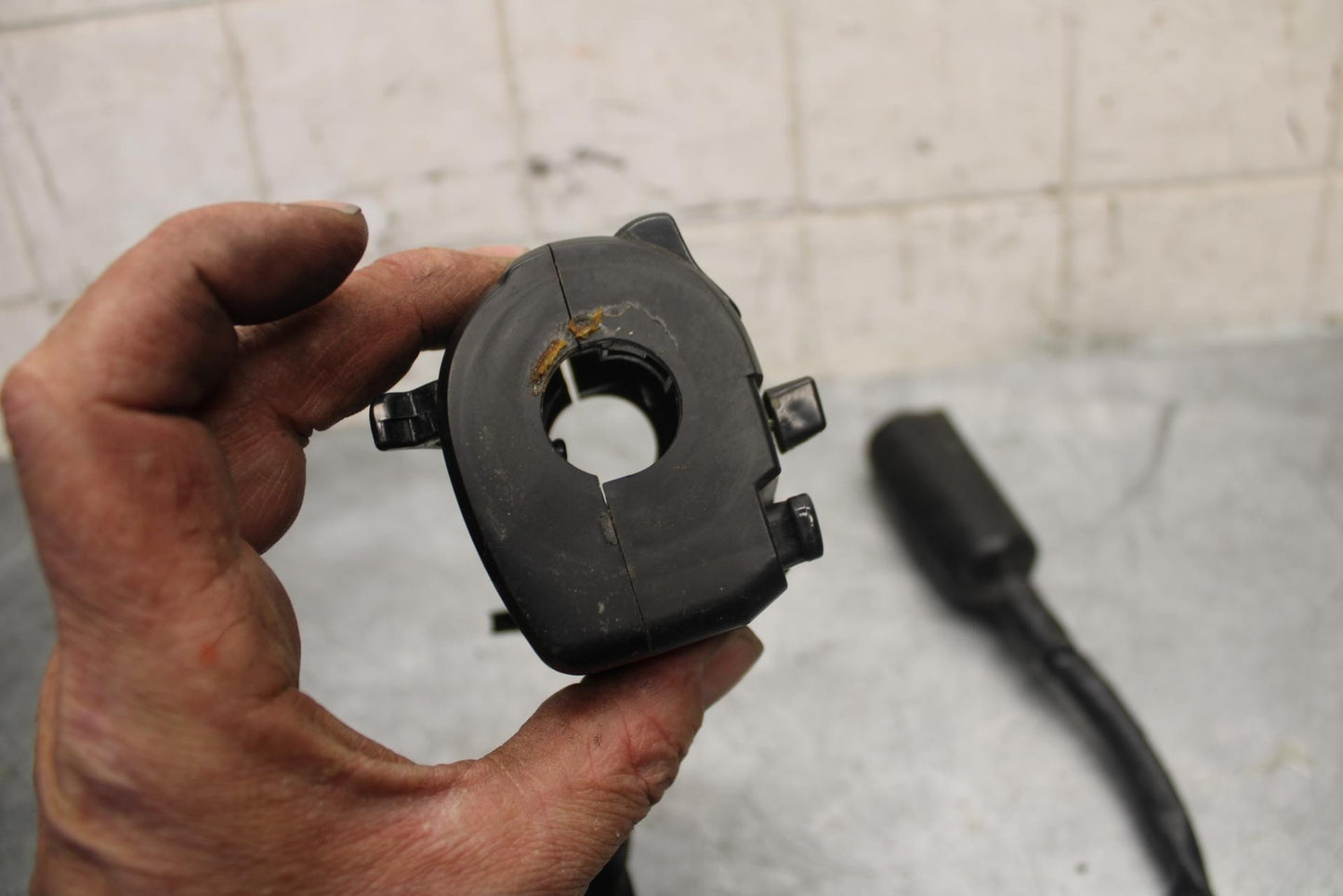 2015 Kawasaki Ninja 300 EX300B ABS LEFT CLIP ON HANDLE HORN SIGNALS SWITCH BB518