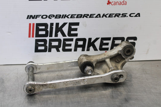 07-08 KAWASAKI NINJA ZX6R VORTEX REAR DOGBONE SHOCK LINKAGE LINK BB203