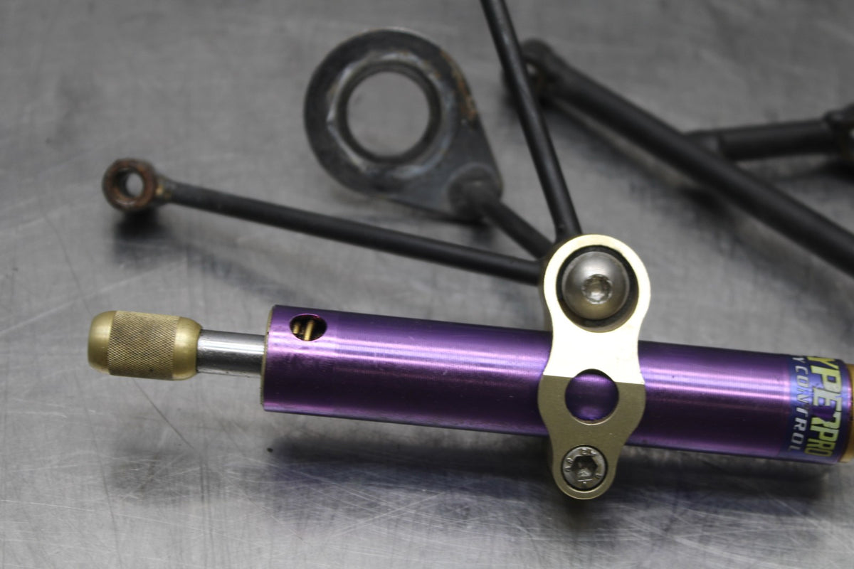 98 KAWASAKI NINJA ZX6 AFTERMARKET STEERING DAMPER STABILIZER BB870