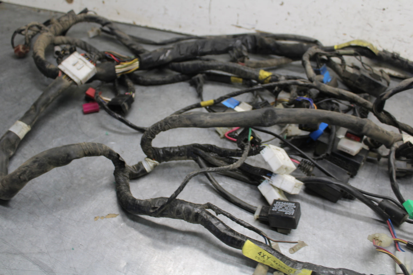 05-06 YAMAHA ROYAL STAR MAIN ENGINE WIRING HARNESS MOTOR WIRE LOOM BB697