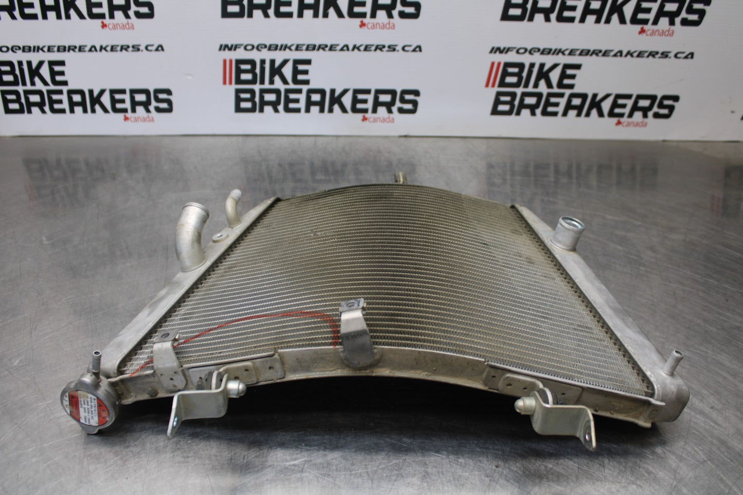 11-22 SUZUKI GSXR 600  ENGINE RADIATOR MOTOR COOLER COOLING RADIATER BB193