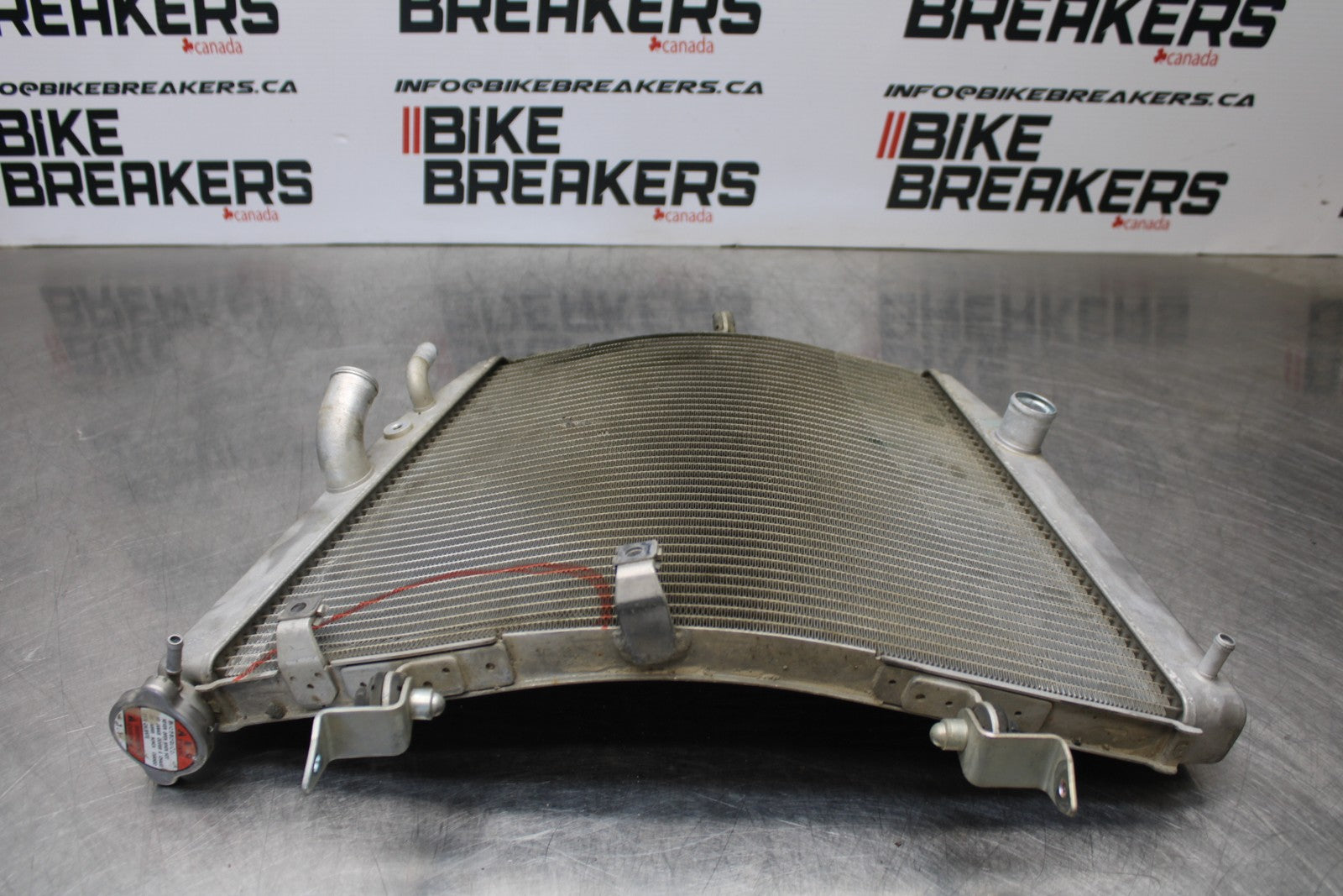 11-22 SUZUKI GSXR 600  ENGINE RADIATOR MOTOR COOLER COOLING RADIATER BB193
