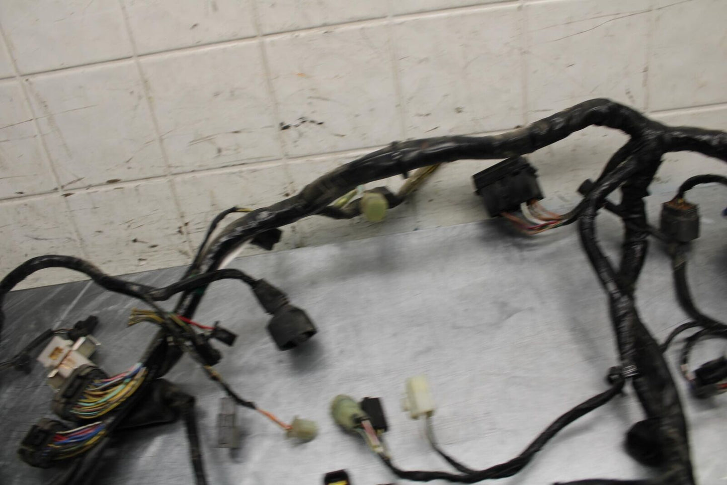 11-14 KAWASAKI VERSYS 650 LE 650C MAIN ENGINE WIRING HARNESS MOTOR WIRE  BB498