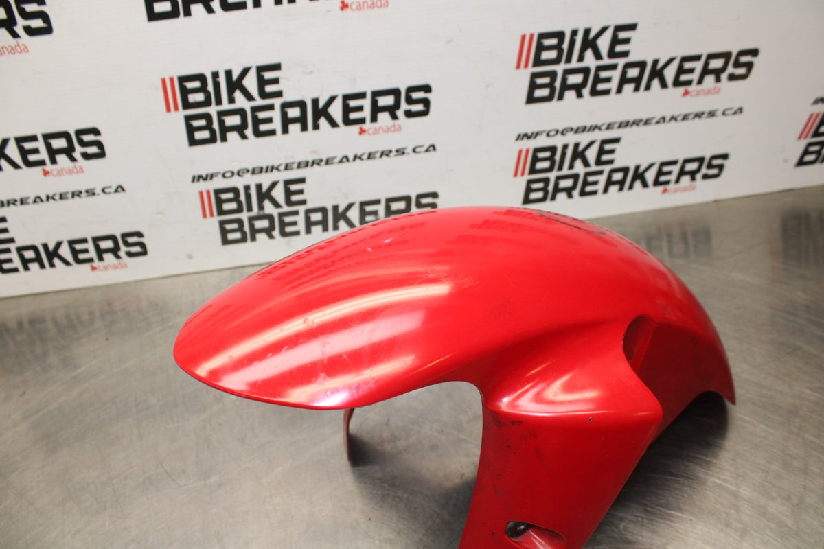 05 YAMAHA YZF R6 FRONT WHEEL FENDER COWL FAIRING BB814