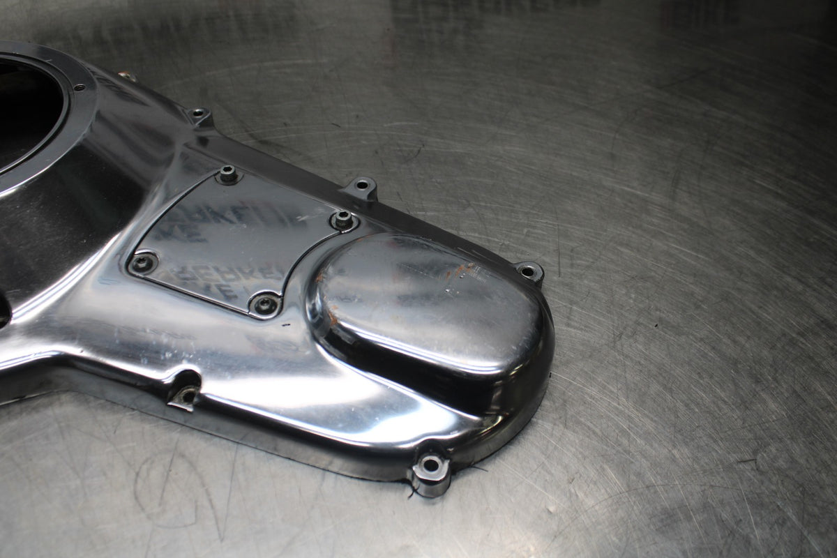 99-00 HARLEY-DAVIDSON ELECTRA GLIDE FLHT PRIMARY CLUTCH SIDE ENGINE COVER BB805