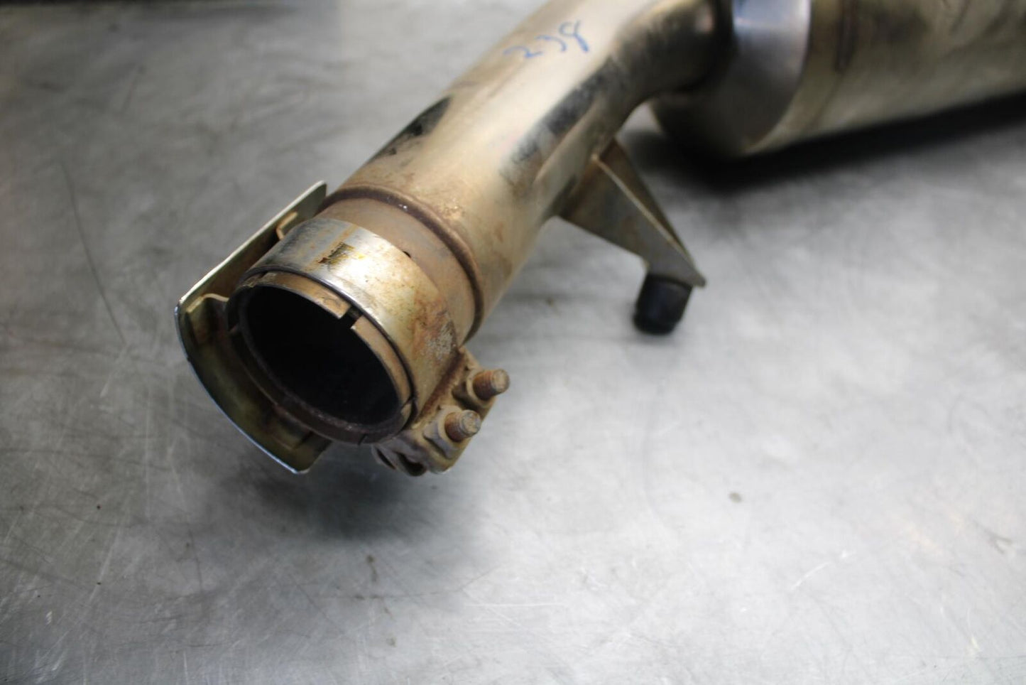 2016 Suzuki Bandit 1250S GSF1250SA ABS EXHAUST PIPE MUFFLER SLIP ON CAN  BB509