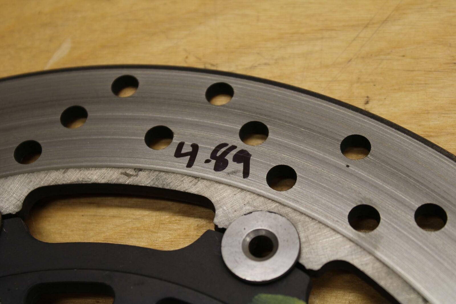 02-03 YAMAHA YZF R1 5PW FRONT LEFT RIGHT BRAKE ROTORS DISCS BB313