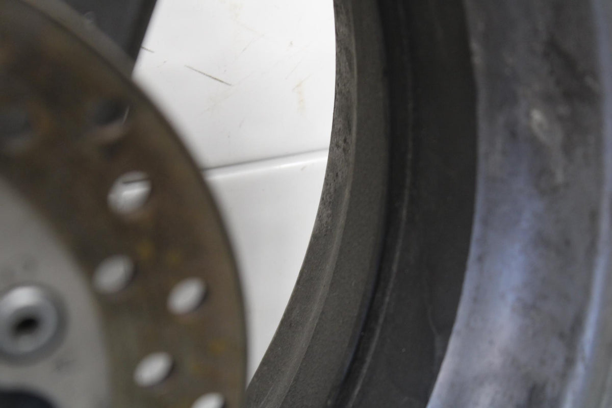 2000 Honda Super Hawk VTR1000F WHEEL AND REAR ROTOR BACK BRAKE BB577