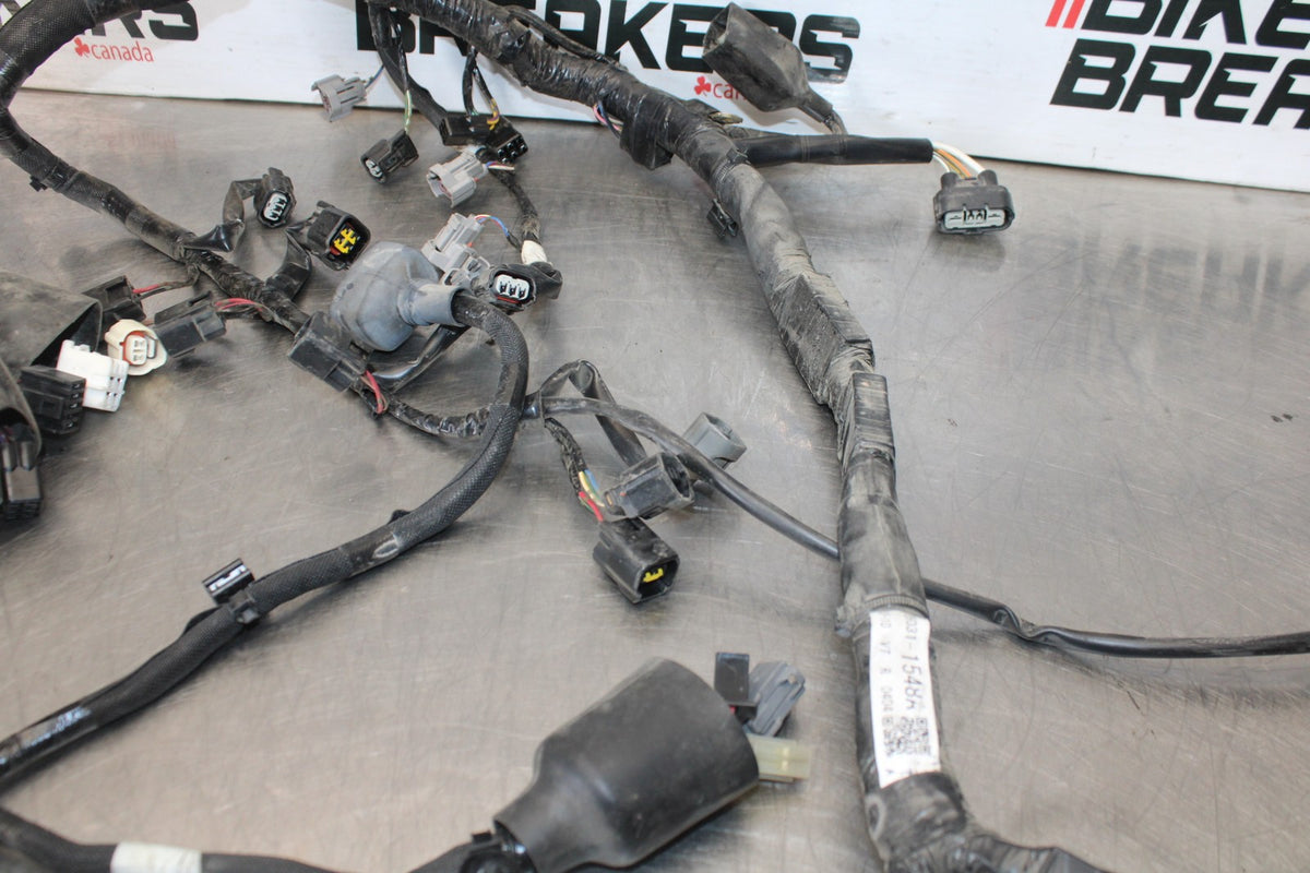 13-18 KAWASAKI NINJA ZX6R MAIN ENGINE WIRING HARNESS MOTOR WIRE LOOM BB908