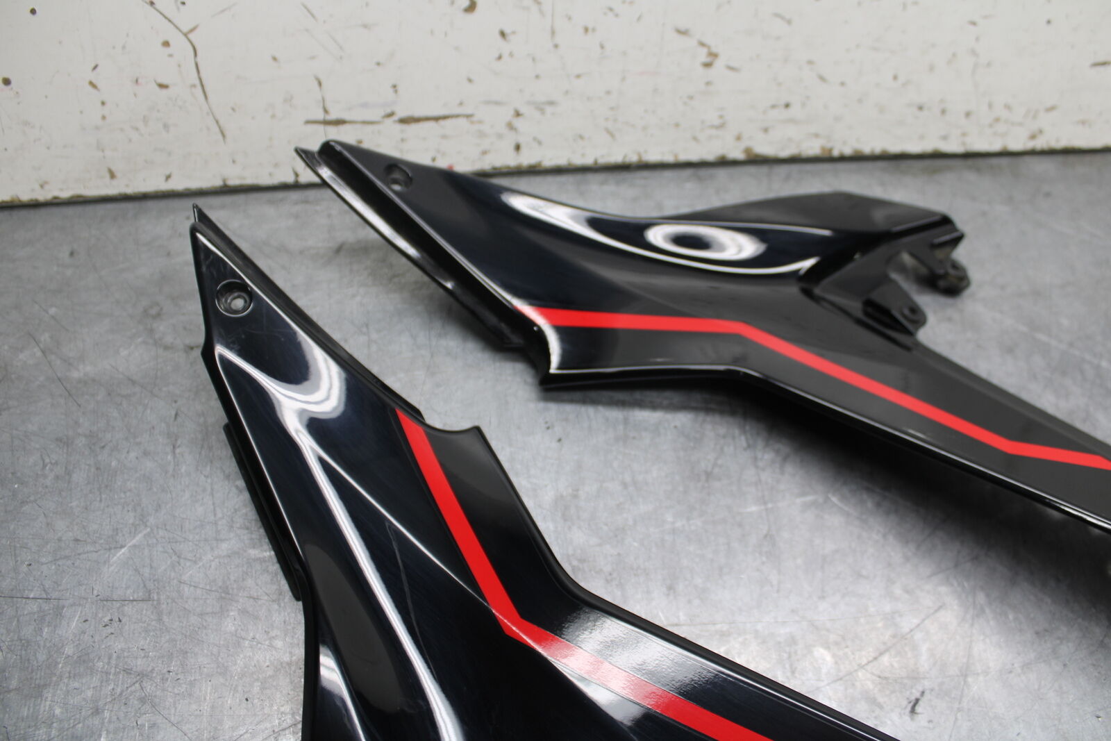 18-24 KAWASAKI NINJA 650 RIGHT LEFT GAS FUEL TANK PANELS COVERS TRIM SET  BB725