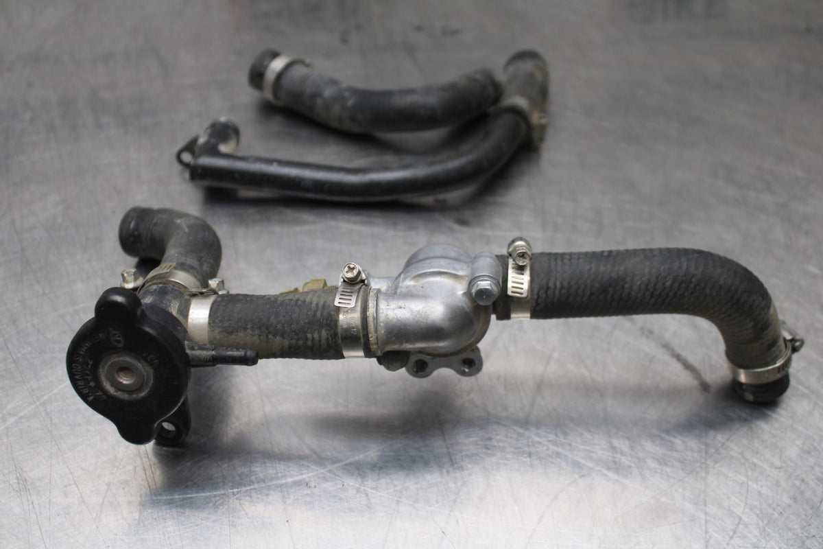 08-12 KAWASAKI NINJA 250R EX250J RADIATOR HOSES COOLANT WATER PIPES HOSE BB784