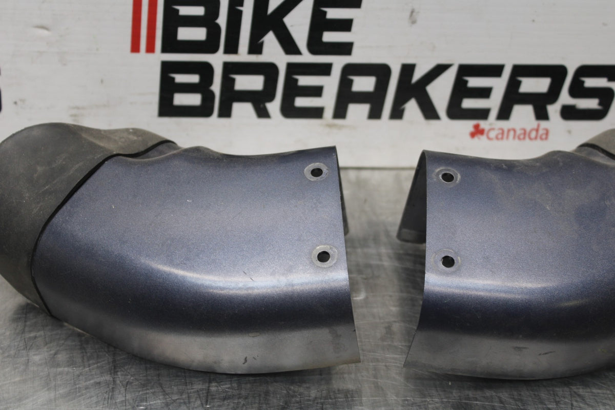 98 KAWASAKI NINJA ZX6 RIGHT LEFT FRONT DUCT COVERS PANELS COWLS BB870
