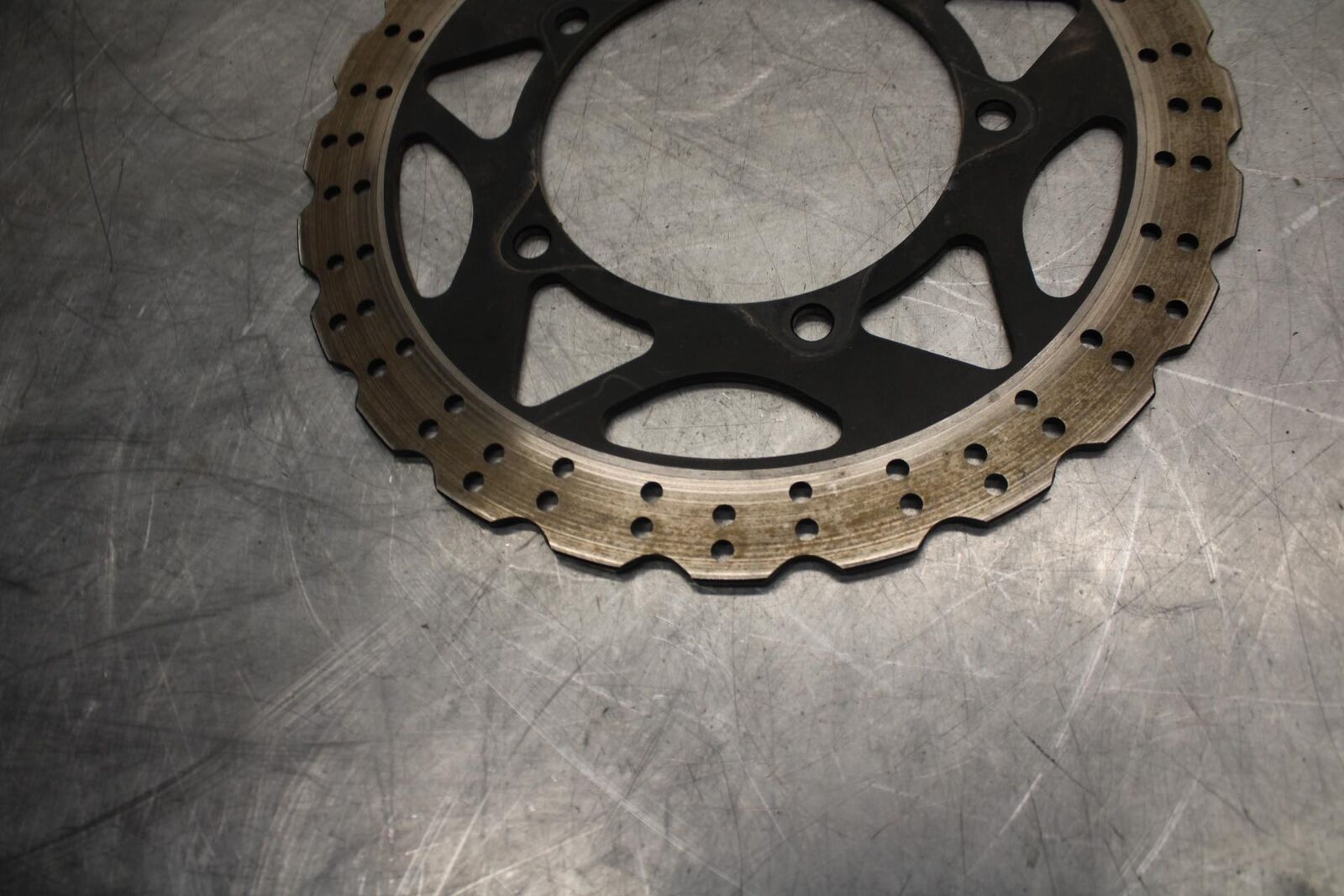 2013 Kawasaki Ninja 300 EX300B ABS FRONT BRAKE DISC ROTOR 41080-0578-11H BB518