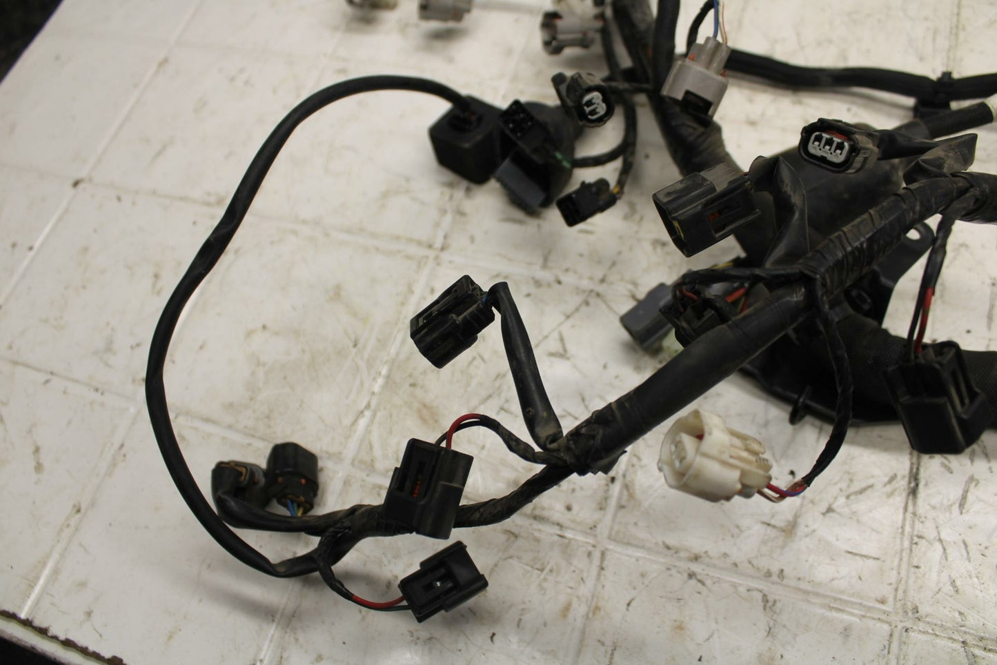 13-18 KAWASAKI NINJA ZX6R MAIN ENGINE WIRING HARNESS MOTOR WIRE LOOM BB409