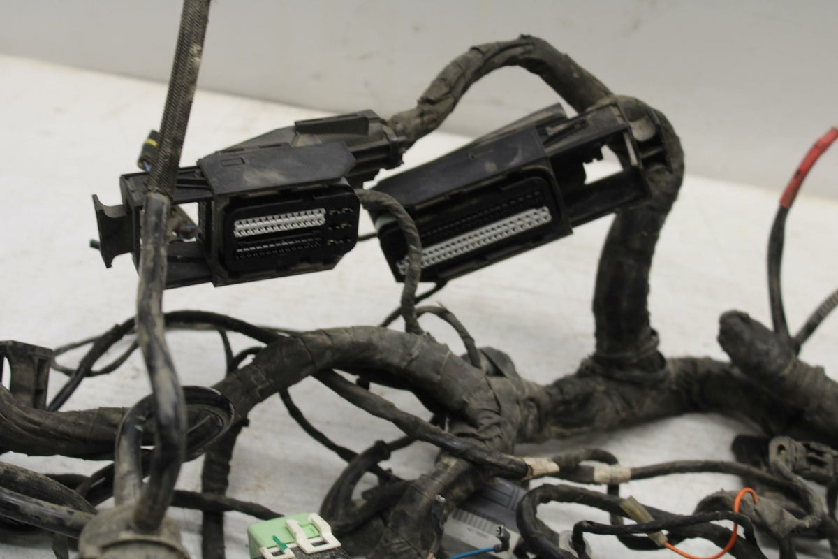 07-13 BMW R1200GS ADVENTURE MAIN ENGINE WIRING HARNESS MOTOR WIRE LOOM BB368