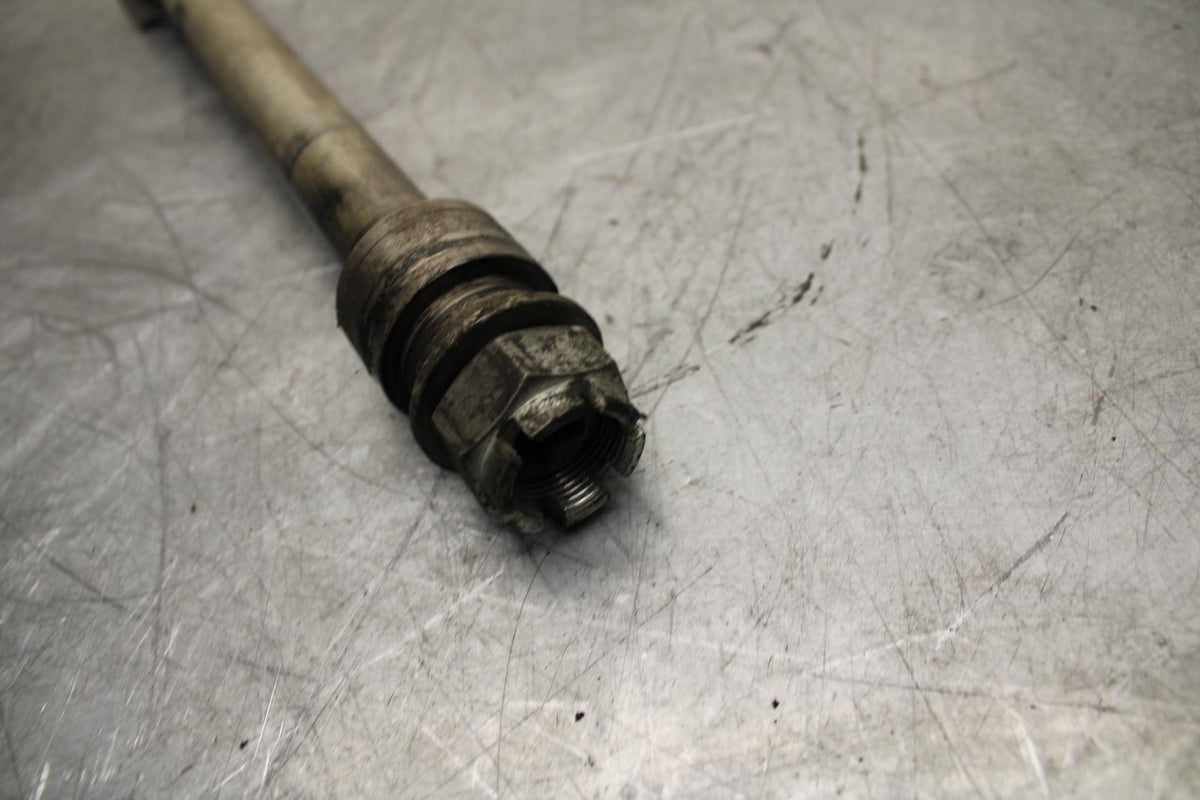 2009 Kawasaki Ninja ZX6R ZX600R REAR AXLE BACK WHEEL RIM PIVOT BOLT AXEL BB548