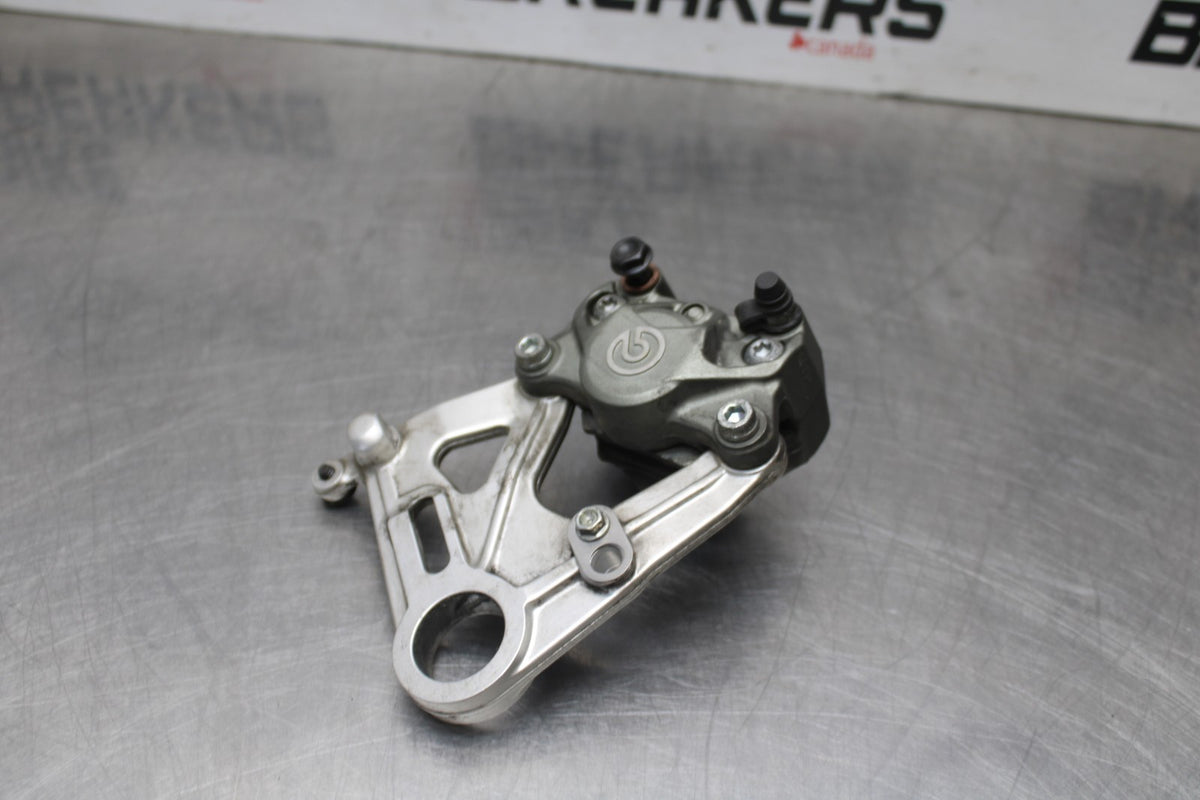 16 DUCATI 959 PANIGALE REAR BACK BRAKE CALIPER W MOUNT BRACKET BB912
