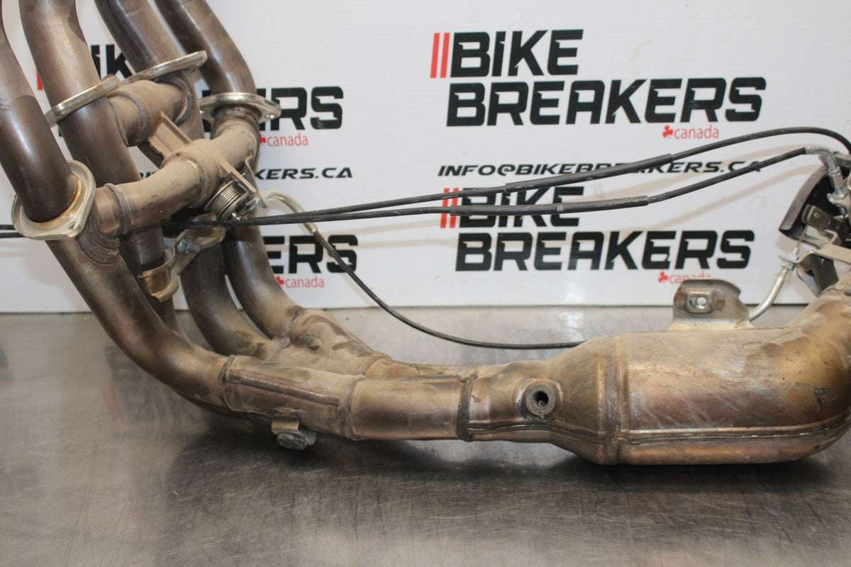 24-25 SUZUKI GSXR1000 EXHAUST HEADER PIPES MANIFOLD BB767