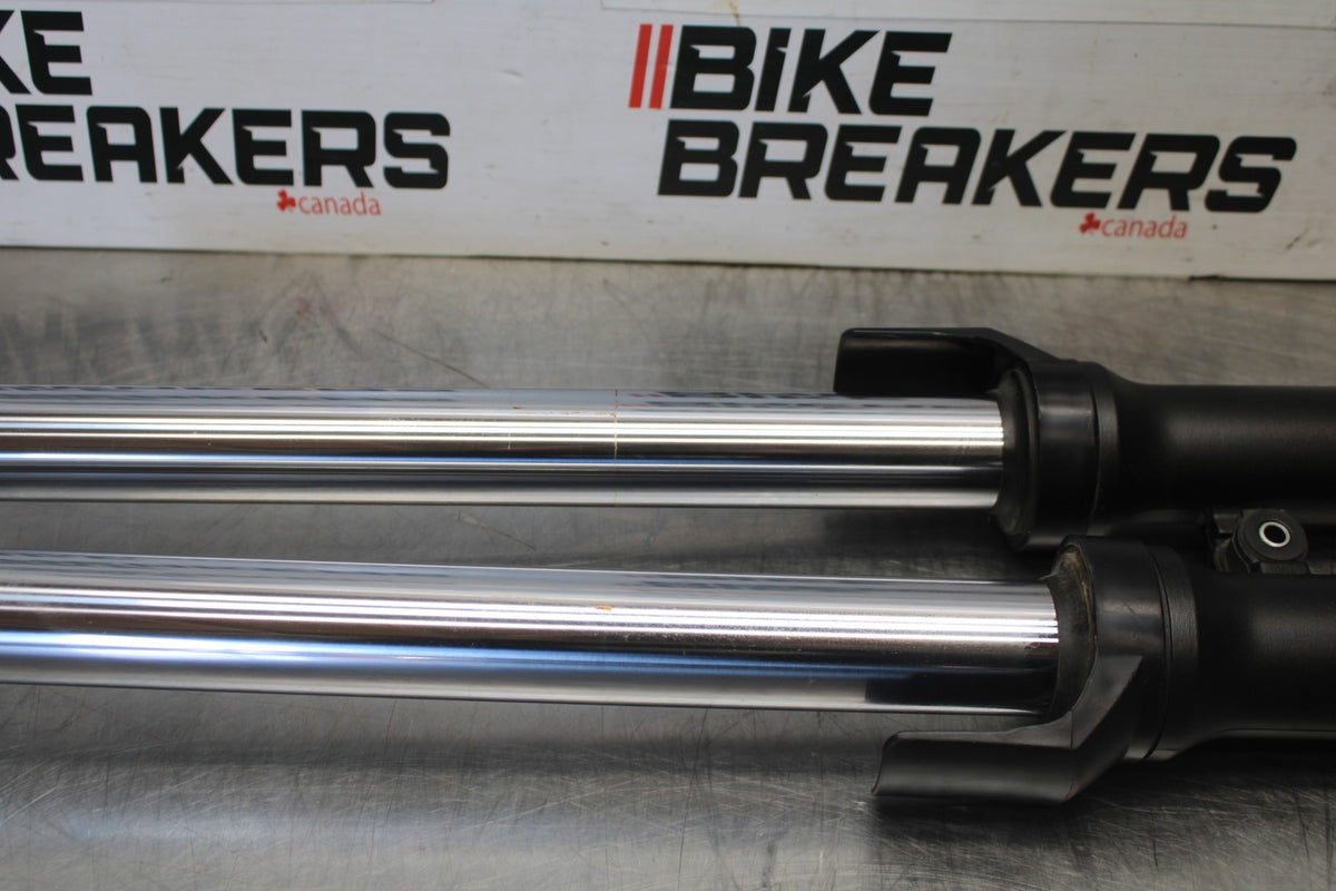 23 KAWASAKI NINJA 650 EX650 FRONT FORKS SHOCK SUSPENSION SET PAIR BB920