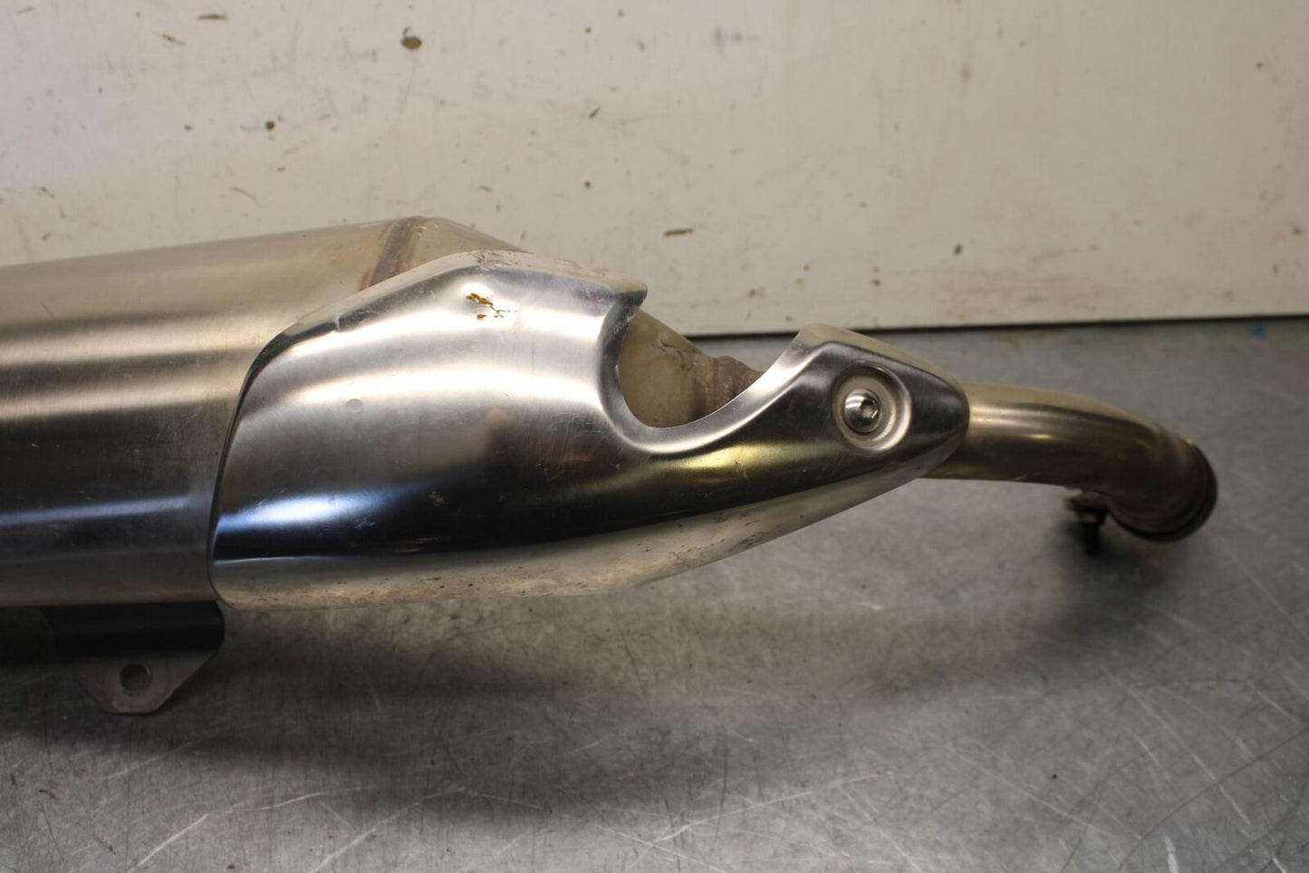 2008 Honda CBF1000 EXHAUST PIPE MUFFLER SLIP ON CAN SILENCER BB641