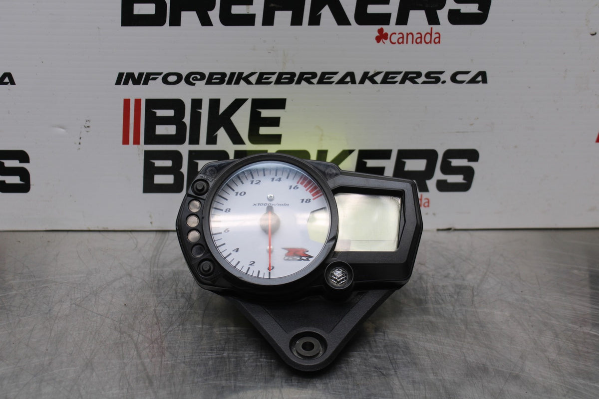 06-07 SUZUKI GSXR 600 SPEEDO GAUGES DISPLAY CLUSTER SPEEDOMETER TACHOMETER BB178