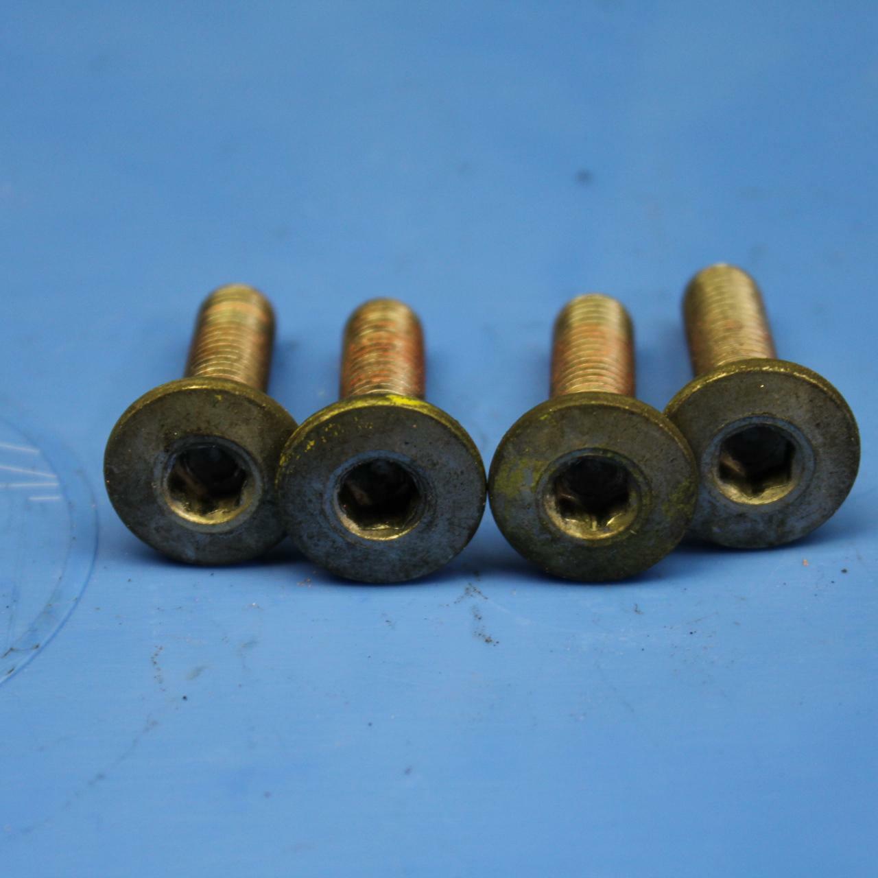 06-07 KAWASAKI NINJA ZX10R REAR BACK BRAKE ROTOR BOLTS DISC HARDWARE  BB186