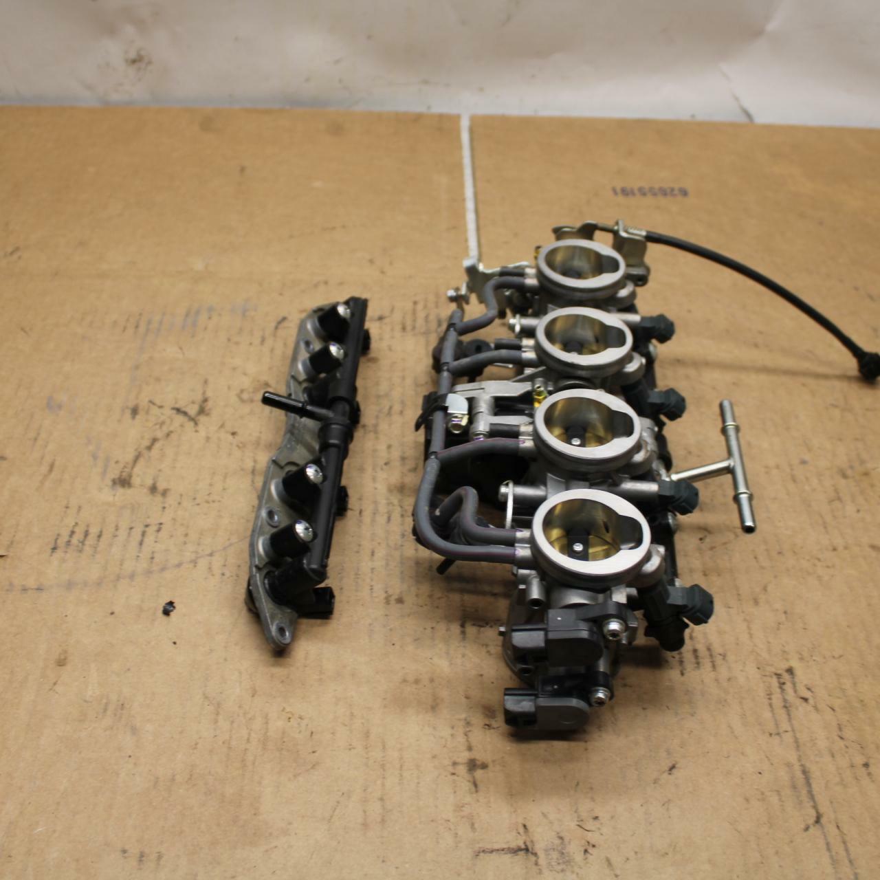 09-12 KAWASAKI NINJA ZX6R MAIN FUEL INJECTORS / THROTTLE BODIES BB383