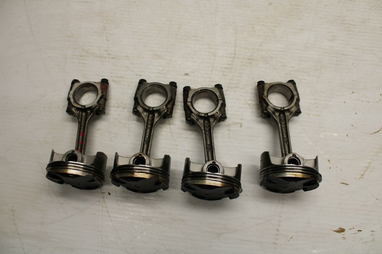 09-12 KAWASAKI NINJA ZX6R ENGINE MOTOR  PISTON BB272