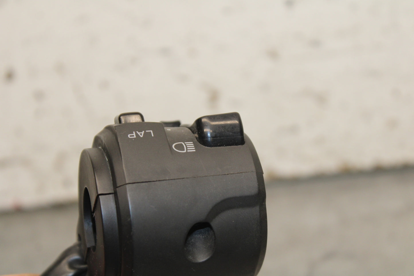 09-12 KAWASAKI NINJA ZX6R LEFT CLIP ON HANDLE HORN SIGNALS SWITCH SWITCHES BB110