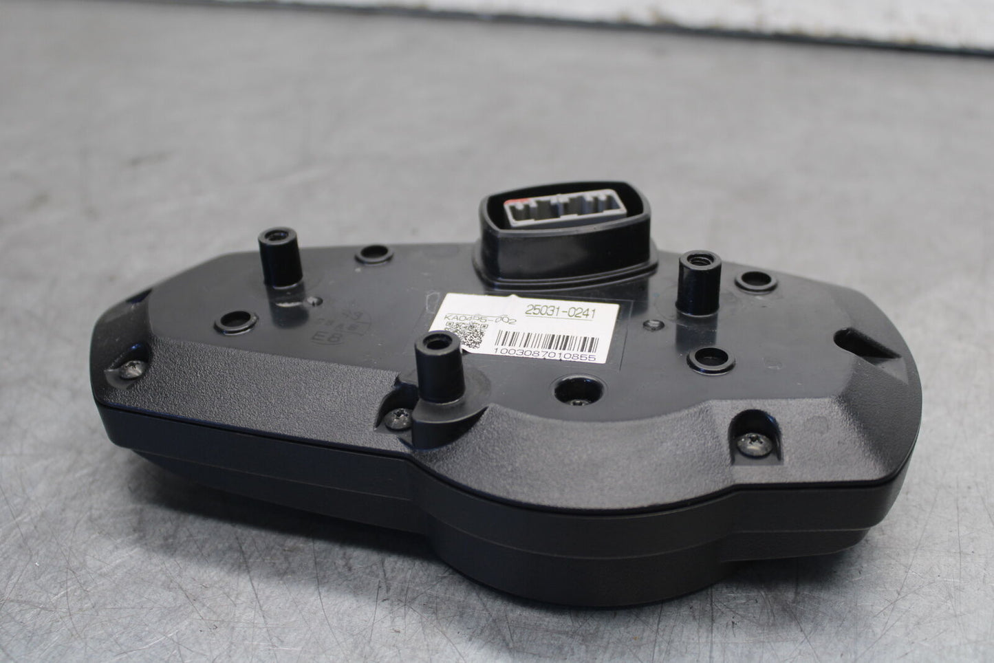 09-12 KAWASAKI NINJA ZX6R SPEEDO TACH GAUGES DISPLAY CLUSTER SPEEDOMETER BB698