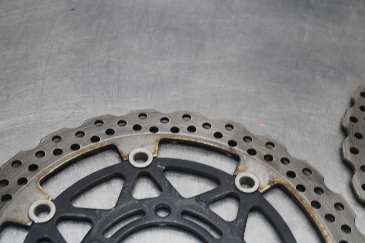 13-18 KAWASAKI NINJA ZX6R FRONT LEFT RIGHT BRAKE ROTORS DISCS BB915