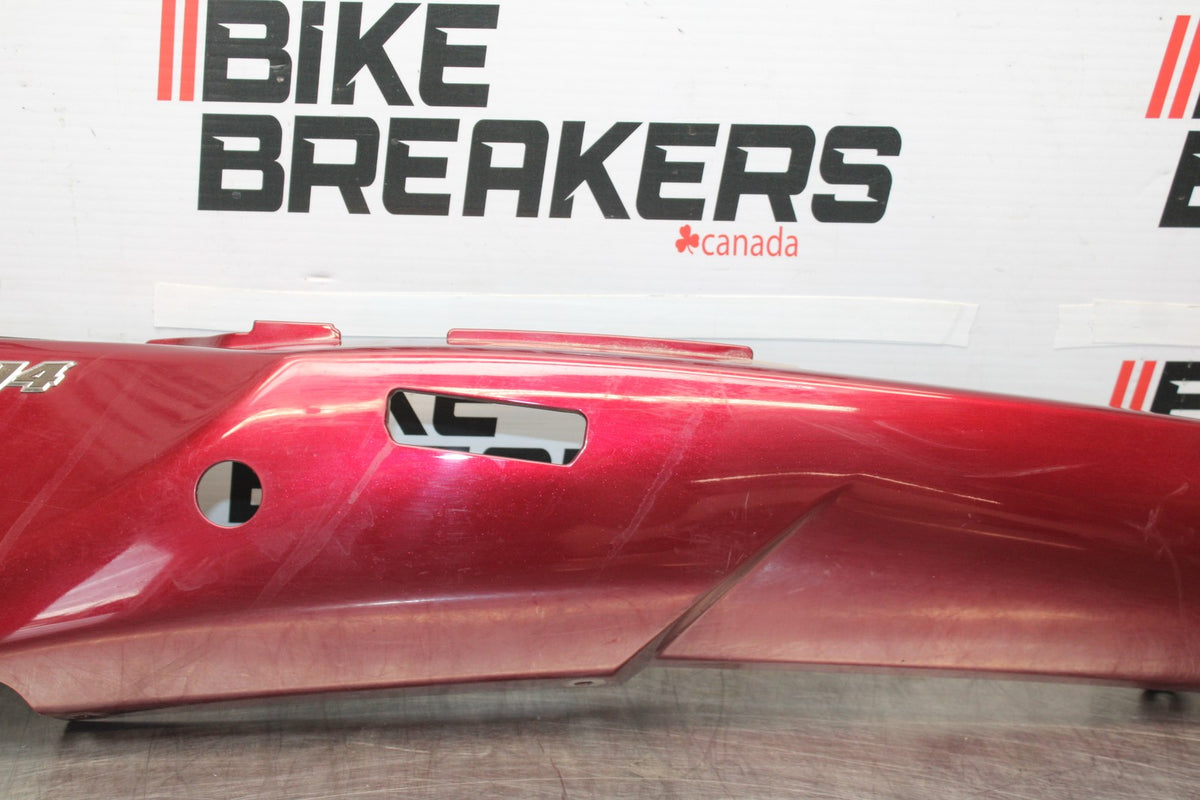 09 KAWASAKI CONCOURS 14 ZG1400B LEFT REAR BACK TAIL FAIRING COWL SHROUD BB875
