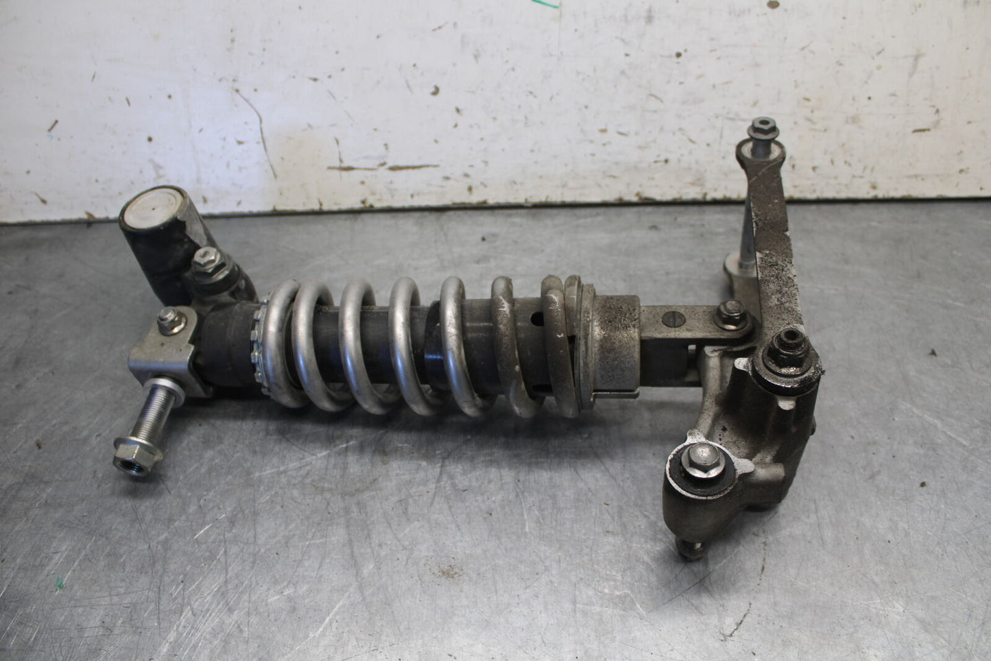 09-12 KAWASAKI NINJA ZX6R REAR BACK SHOCK SUSPENSION 45014-0250-23K  BB698