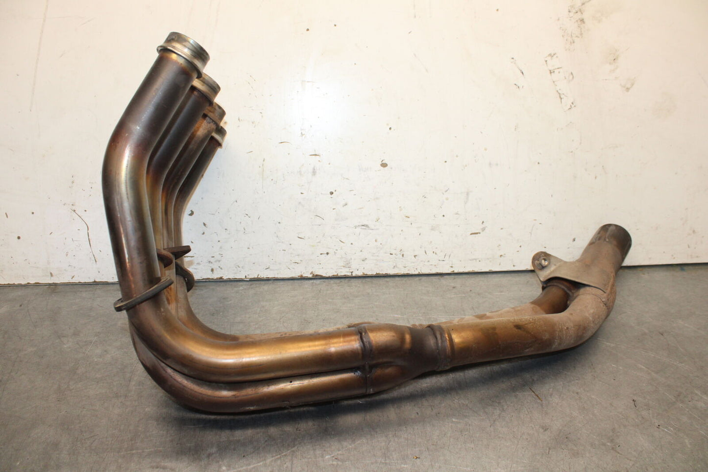 08-09 YAMAHA YZF R6S EXHAUST HEADER PIPES MANIFOLD 5SL-14602-01-00  BB690